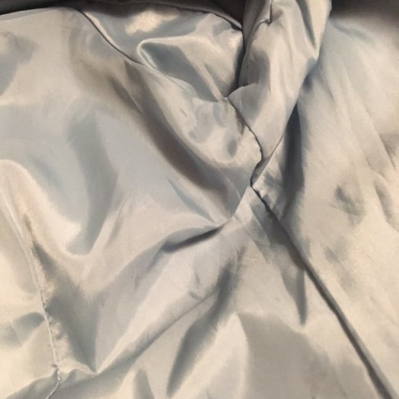 Ladies Blue Suede Leather Jacket   Size XL - Picture 11 of 16